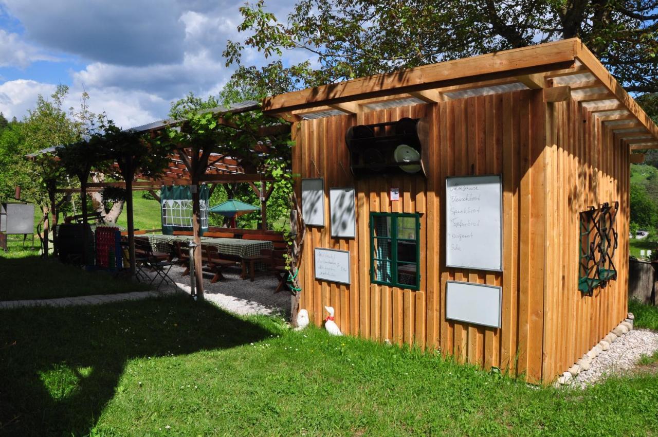 Mostheuriger Steyrdurchbruchalm Leonstein Exteriör bild