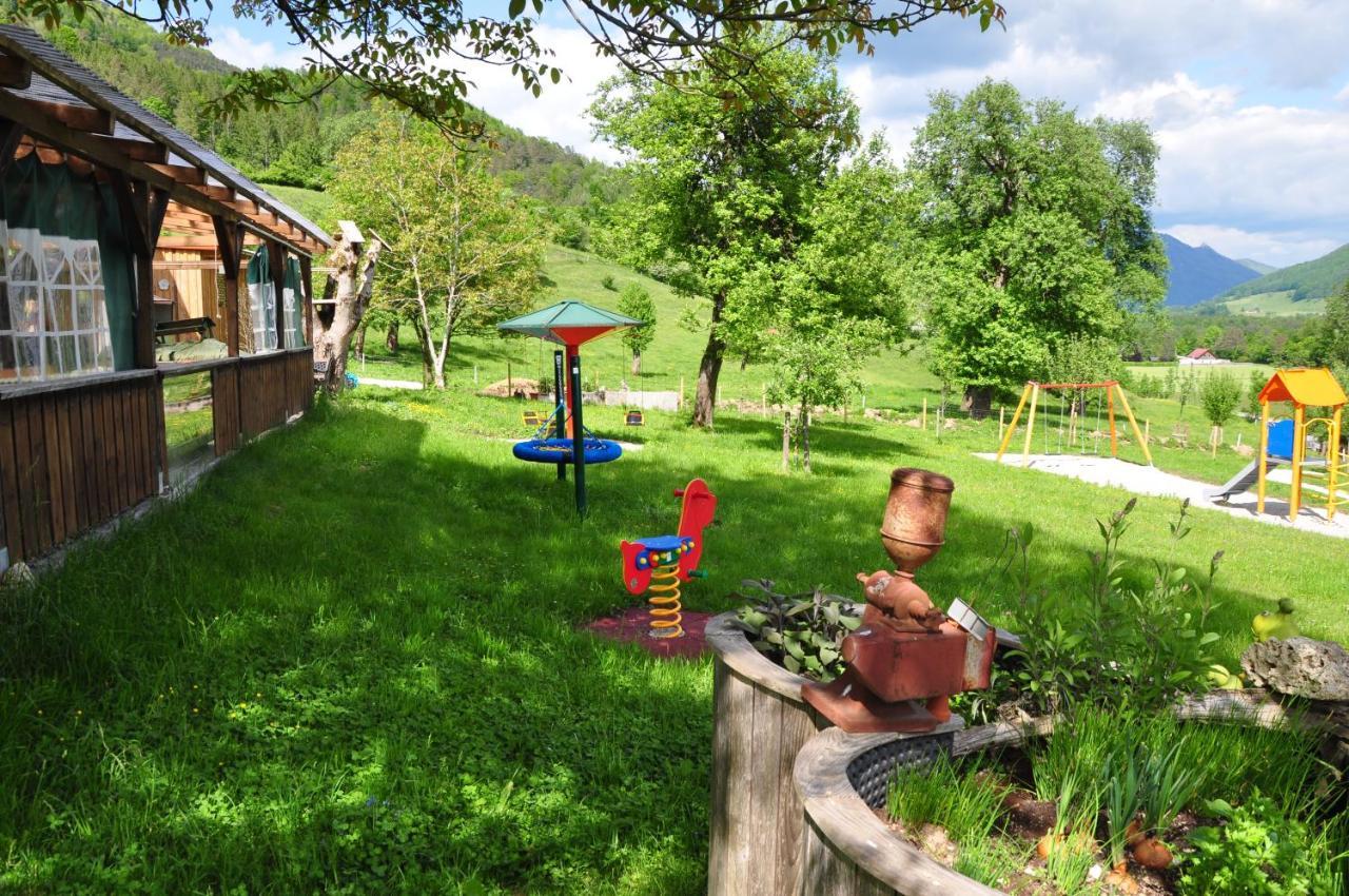 Mostheuriger Steyrdurchbruchalm Leonstein Exteriör bild